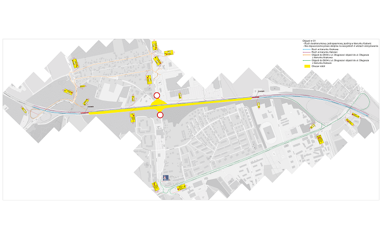 DK94 bez&nbsp;wjazdów i&nbsp;zjazdów na&nbsp;ulicę Długosza