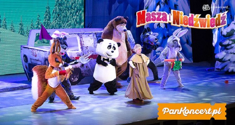 MASZA I&nbsp;NIEDŹWIEDŹ. HISTORIA PEŁNA TAJEMNIC, CZYLI ŚWIĄTECZNE WIDOWISKO TEATRALNE