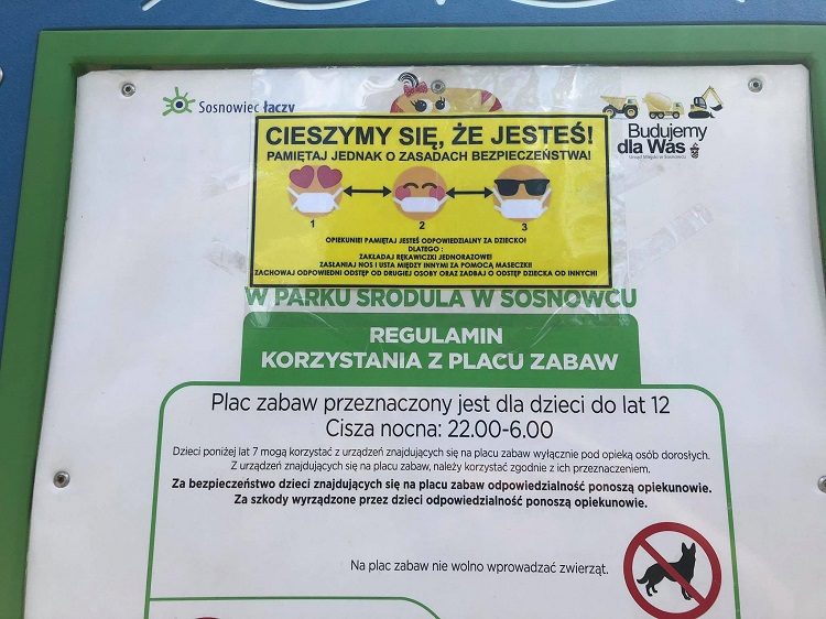 Sosnowieckie place zabaw już częściowo dostępne