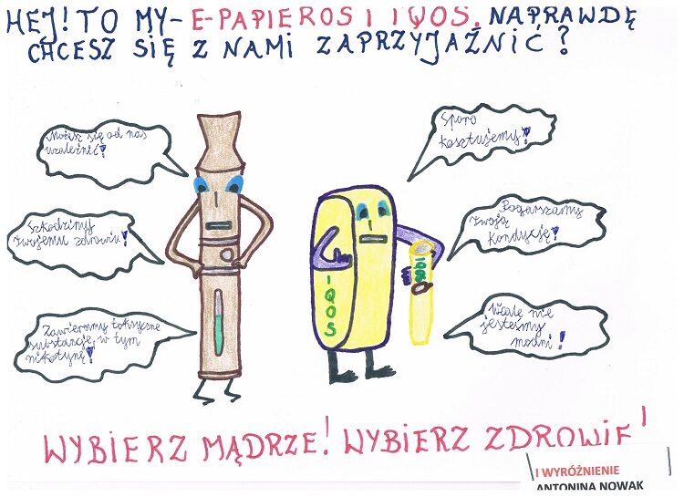 Międzyszkolny Konkurs Plastyczny „IQOS I&nbsp;E-PAPIEROS, CO&nbsp;O&nbsp;NICH WIESZ”