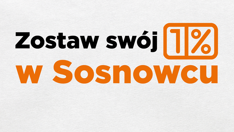 Zostaw swój 1% podatku w&nbsp;Sosnowcu