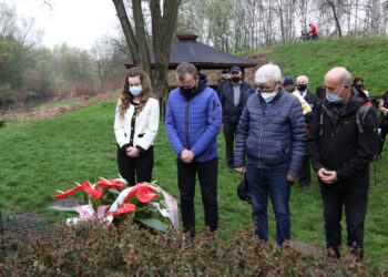 Uroczystości na&nbsp;Trójkącie Trzech Cesarzy, przy pomniku przy al.&nbsp;Zwycięstwa i&nbsp;przy katedrze