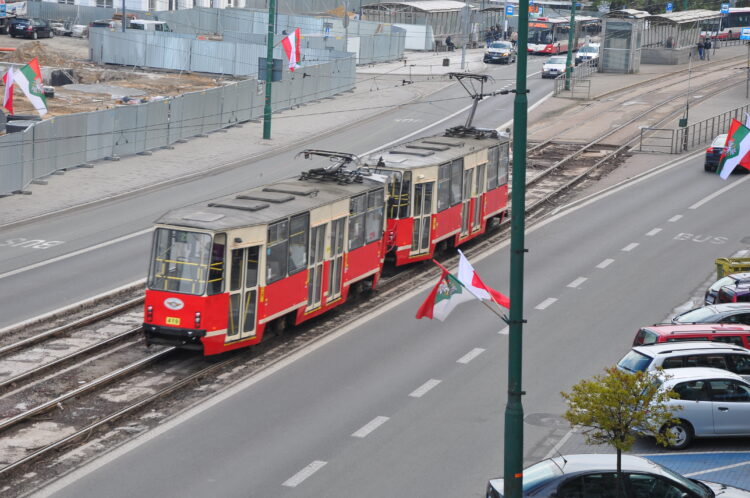 Nocą do&nbsp;Kazimierza Górniczego nie&nbsp;tramwajem, a&nbsp;busem