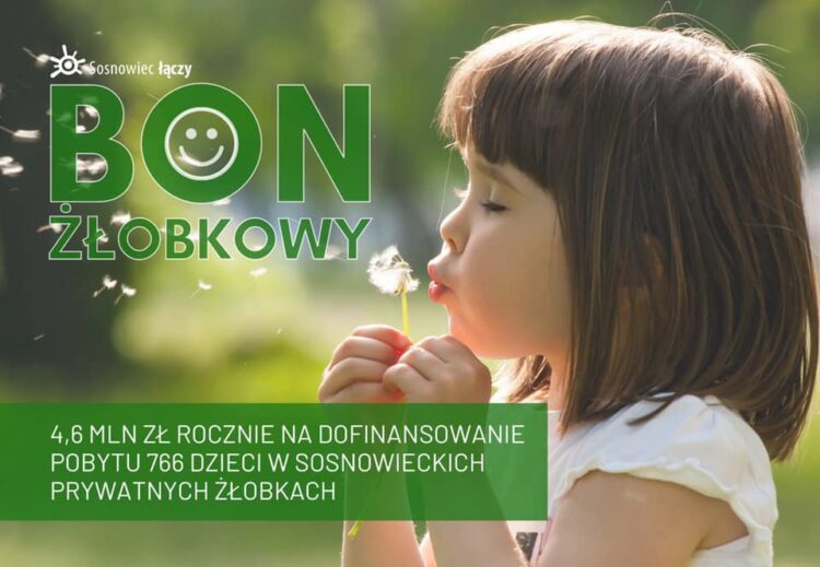 Od&nbsp;stycznia rusza sosnowiecki bon żłobkowy