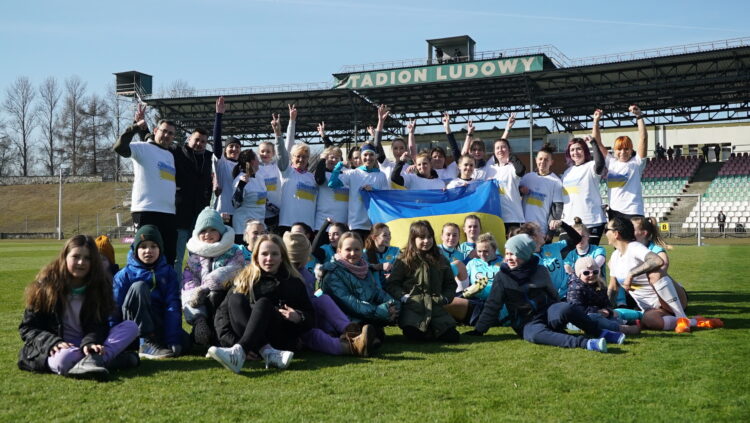 Sosnowiczanki apelowały o&nbsp;pokój i&nbsp;zbierały dary dla Ukrainy