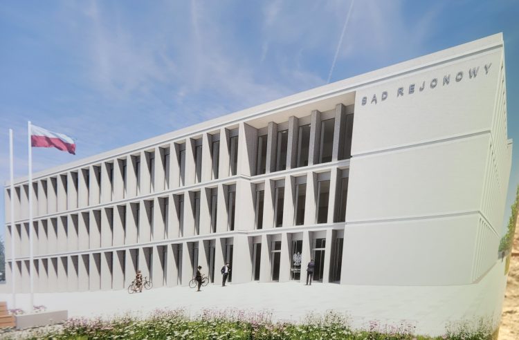 Akt erekcyjny pod&nbsp;nowy gmach Sądu Rejonowego