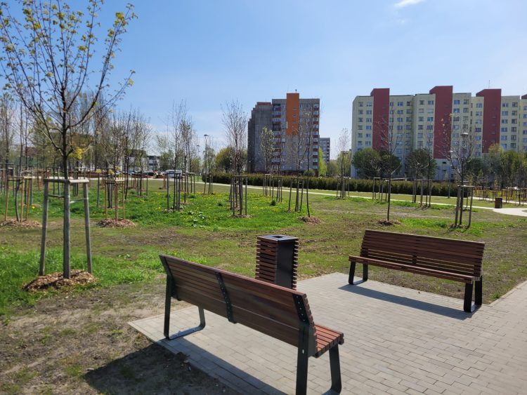Nowy park cieszy mieszkańców