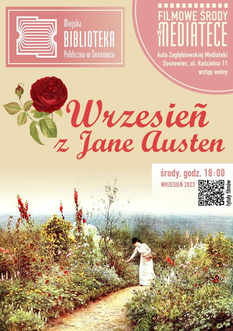 Wrzesień z&nbsp;Jane Austen w&nbsp;Zagłębiowskiej Mediatece