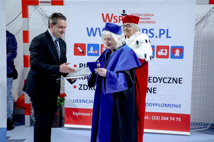 Inauguracja roku akademickiego 2023/2024 w&nbsp;Wyższej Szkole Planowania Strategicznego w&nbsp;Dąbrowie Górniczej.