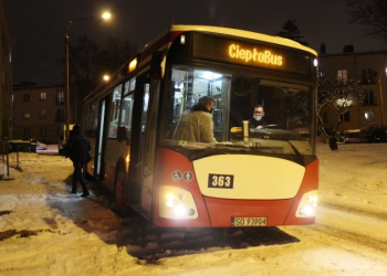 Ciepłobus jeździ po&nbsp;Sosnowcu