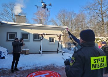 Dron będzie sprawdzał paleniska