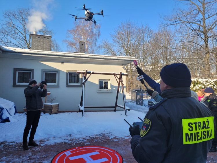 Dron będzie sprawdzał paleniska