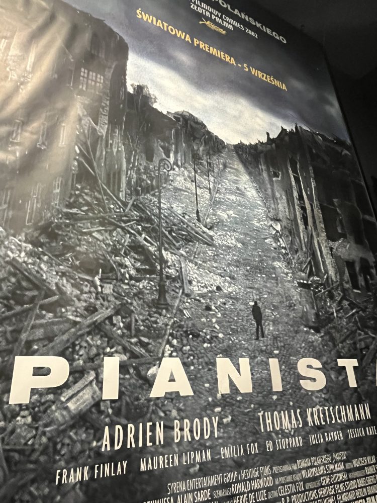 Plakat promujący „Pianistę” już w&nbsp;Muzie