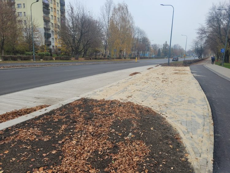 Nowy przystanek przy nowym rondzie