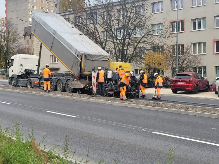 Widać już metę prac drogowych