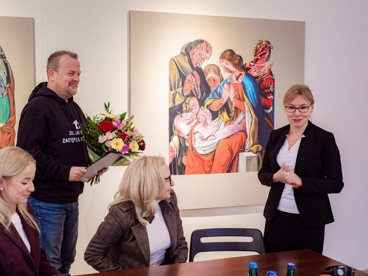 Jolanta Skorus żegna się z&nbsp;Zamkiem Sieleckim