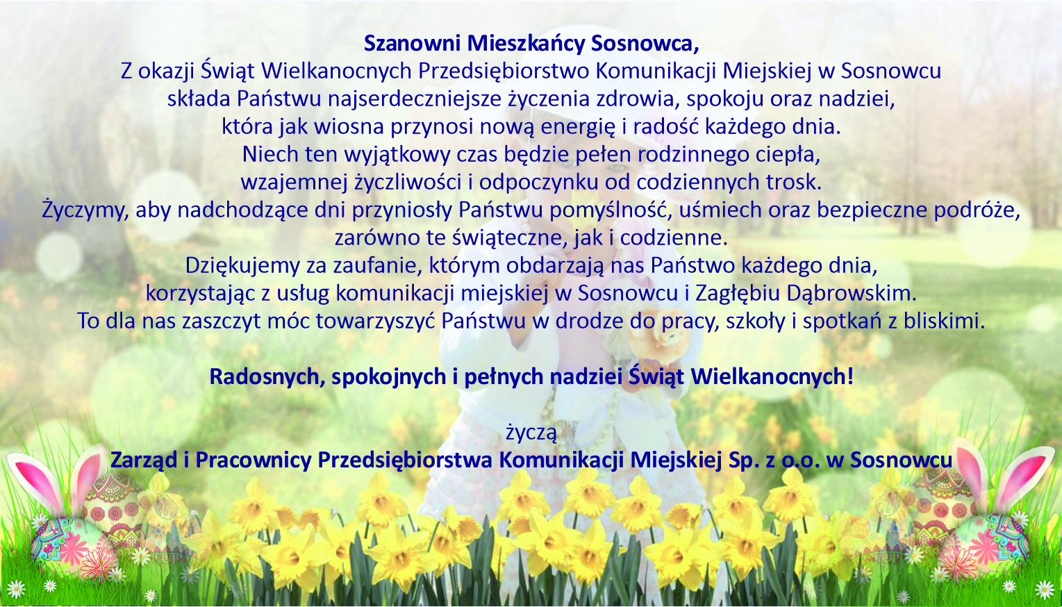 PKM ŻYCZENIA WIELKANOCNE 2026