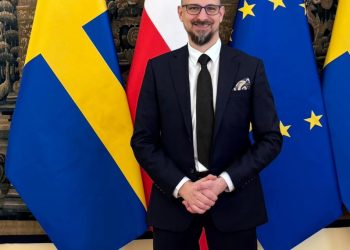 Przedstawiciel Mocy Wsparcia na&nbsp;spotkaniu z&nbsp;królową Szwecji