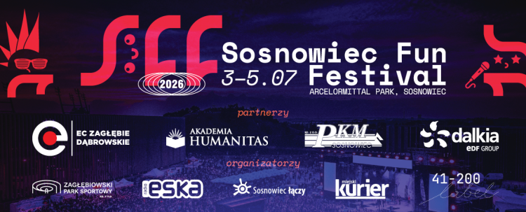 Sosnowiec Fun Festival 2026: trzy dni muzyki i atrakcji na początek wakacji