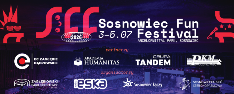 Sosnowiec Fun Festival 2026: trzy dni muzyki i atrakcji na początek wakacji