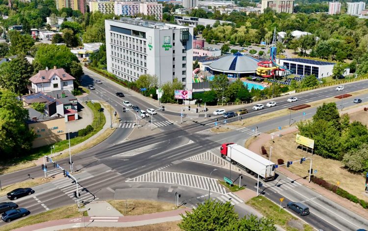 Rusza przebudowa skrzyżowania na&nbsp;granicy Dąbrowy Górniczej i&nbsp;Zagórza